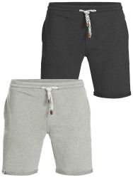 Indicode Herren 2-Pack Eddy 2er-Pack Sweatshorts 😎 | Sweat Shorts Sporthose Joggingshorts Angebot bei HelloDeals