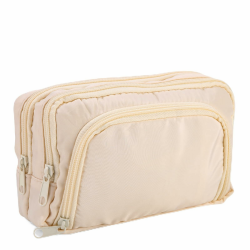 🎨 Zhufas Federmäppchen für Mädchen mit 3 Fächern - Große Federtasche für Schule und Büro 📏 Angebot bei HelloDeals