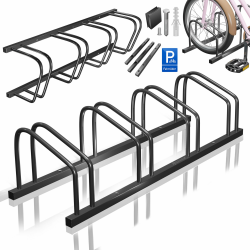 🚲 KESSER® Fahrradständer für 4 Fahrräder | Verzinkter Stahlradständer 🚲 Angebot bei HelloDeals