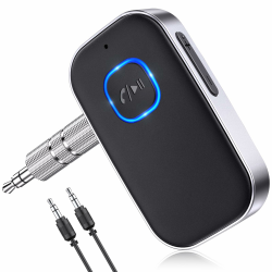Glangeh Bluetooth Adapter Auto mit Bluetooth 5.3 🎵📞 Angebot bei HelloDeals