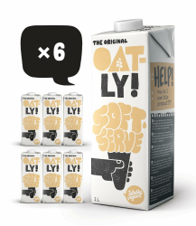 🍦🌿 Oatly Soft Serve Mix 1L (6er-Pack) - Softeis auf pflanzlicher Basis! Angebot bei HelloDeals