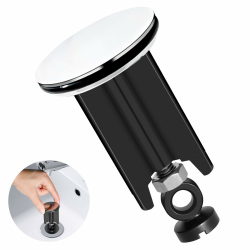 Angebot: kurkip Universal Waschbeckenstöpsel 40mm Chrom Abflussstopfen 🚰🔧 Angebot bei HelloDeals