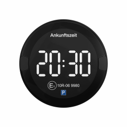 🅾️🅾️🆖O P-DISC NO2 - Elektronische Parkscheibe mit Zulassung fürs Auto 🚗 Angebot bei HelloDeals