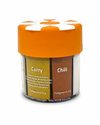 ration1 Gewürzstreuer XXL 6 in 1 Set 🧂🌶️🍛 für Camping und Outdoor Angebot bei HelloDeals