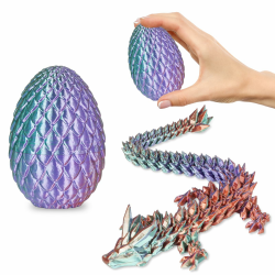 Kleine Dracheneier 3D-gedruckte Fidget-Spielzeuge für Erwachsene 🐉🥚 Angebot bei HelloDeals