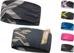 🏃‍♀️🚴‍♂️ Atmungsaktives Sport Stirnband Damen & Herren 🌬️ - schnelltrocknendes Kopfband zum Wenden - leichtes & elastisches Haarband, winddichtes Schweißband Stirn Angebot bei HelloDeals