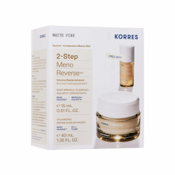 KORRES WHITE PINE 2-Step Meno Reverse Gesichtspflegeset 🌿🌺 Angebot bei HelloDeals