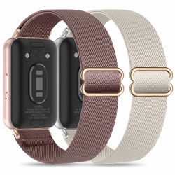 🌟 EverAct Elastische Armband für Samsung Galaxy Fit 3 SM-R390 Nylon Ersatzband Angebot bei HelloDeals