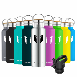 🌟 Super Sparrow Trinkflasche Edelstahl - BPA-Frei - 750ml - Thermosflasche für Sport und Schule 🏃‍♂️🎒 Angebot bei HelloDeals