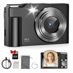 Digitalkamera-Angebot 📸🌟 COLALY Autofokus UHD 48MP Digitalkamera Angebot bei HelloDeals