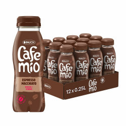 Cafemio Espresso Macchiato | Eiskaffee-Genuss To-Go 🌞 Angebot bei HelloDeals