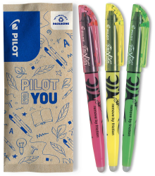 Angebot: PILOT - 3er-Set FriXion Light - Radierbarer Textmarker 🌟 Angebot bei HelloDeals