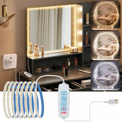 Punxasl LED Spiegelleuchte, Schminktisch Leuchte, Make Up Licht 🌟 | Angebot Angebot bei HelloDeals