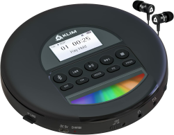KLIM Nomad - Tragbarer CD-Player Discman mit Bluetooth 🎵🔊 Angebot bei HelloDeals