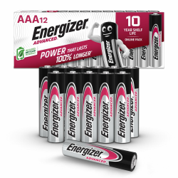 Energizer Advanced AAA Batterien 1,5V Alkaline, Packung mit 12 Stück ⚡🔋🌟 Angebot bei HelloDeals
