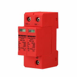 Wengart Überspannungsschutzgeräte WG1-40 2P 40KA 500V DC-Photovoltaik-Ableiter-Spannungs-Blitzschutz 🌩️ Angebot bei HelloDeals