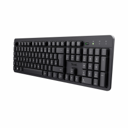 ODY II Leise Tastatur Kabellos Deutsches QWERTZ Layout 🌟 Angebot bei HelloDeals