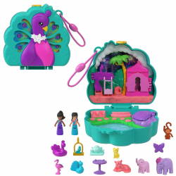 Polly Pocket Peacock Garden-Schatulle 🦚🌴 Angebot bei HelloDeals