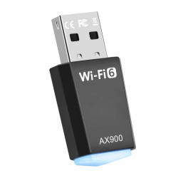 🚀 AX900 USB WLAN Stick - Dual Band 2.4GHz/5GHz WiFi 6 Adapter für PC/Desktop/Laptop Angebot bei HelloDeals