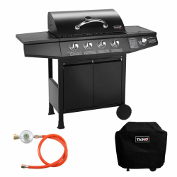 TAINO BASIC BBQ Gasgrill Grillwagen 🌭🔥 Angebot bei HelloDeals