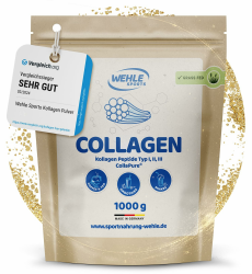 Sonderangebot: Collagen Pulver 1 KG - Bioaktives Kollagen Hydrolysat Peptide 🏅 Angebot bei HelloDeals