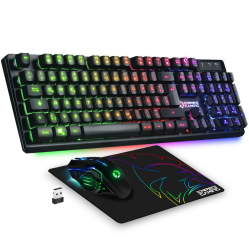 🎮 EMPIRE GAMING - Armor RF800 Wireless Gaming Tastatur und Maus Set 🖱️ Angebot bei HelloDeals