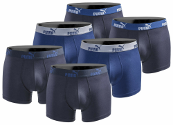 PUMA Boxershort 6er Pack Herren Basic Black Limited Edition 🩲🔥 Angebot bei HelloDeals