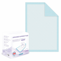 🛏️🩺👶 ARNOMED Krankenunterlagen 60x40cm - 30x saugstarke Inkontinenzunterlagen Einweg Angebot bei HelloDeals