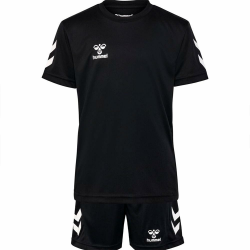 🔥 Hummel Logo Set Trainingsanzug Kinder - Trikot - Sportanzug für Jungen und Mädchen - Training & Fußball Set Angebot bei HelloDeals