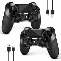 🎮 AceGamer 2 Pack Wireless Controller für PS4 - Besserer Wert für Zwei Packs! Angebot bei HelloDeals