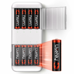 🔋🔌🌟 Super Deal: UseNiy Lithium AA Akku mit Ladegerät 8 Stück 🌟🔌🔋 Angebot bei HelloDeals