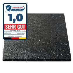 Floordirekt Premium Antivibrationsmatte 60x60cm - Made in Germany Angebot bei HelloDeals