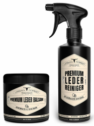 🌿👜 URBAN FOREST Premium Lederpflege Sparset - Balsam & Reiniger 2er Set 🚗🛋️ Angebot bei HelloDeals