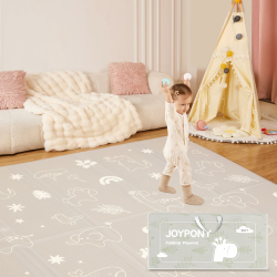 Joypony Krabbelmatte Baby, 150x180 CM Große Faltbare Spielmatte 😍 Angebot bei HelloDeals