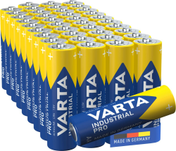 VARTA Batterien AA, Industrial Pro, Alkaline Batterie, 1,5V, Vorratspack 🌿🔋 Angebot bei HelloDeals