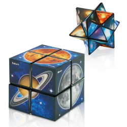 Euclidean Cube Sternenwürfel Zauberwürfel-Set 🌌 Magisches Puzzle-Würfel-Set Angebot bei HelloDeals
