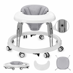 👶🚼 Baby Lauflernhilfe: Anti-Collision Design Walker mit 8-Rad-Rundfahrwerk Angebot bei HelloDeals