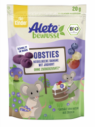 Alete bewusst Obsties Heidelbeere Banane mit Joghurt - Fruchtiger Genuss für Kinder Angebot bei HelloDeals