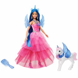 Barbie Ein verborgener Zauber - Puppe mit Einhorn 🦄 Angebot bei HelloDeals