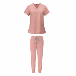 Harilla Unisex Medizinische Uniform Krankenschwester Krankenhaus Berufskleidung 👩‍⚕️ Angebot bei HelloDeals