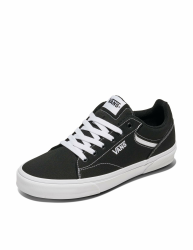 🔥 Deal: Vans Herren Seldan Sneaker 43 EU Canvas Schwarz Weiß Angebot bei HelloDeals