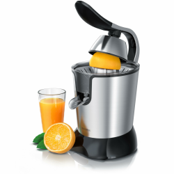 🍊🍋 Arendo - Elektrische Saftpresse 800 Watt - Edelstahl Zitruspresse Orangenpresse Entsafter 🍹 Angebot bei HelloDeals