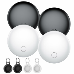 🔑📱 Air Tag Schlüsselfinder 4er Pack - Smart Tag Kompatibel mit Apple Wo ist APP - Air Tracker Tag für Schlüssel/Gepäck/Koffer/Brieftasche Angebot bei HelloDeals