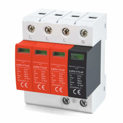 🌩️🔌 Überspannungsschutz PV - Typ 1+2 - 50 Ka - Blitzableiter Angebot bei HelloDeals