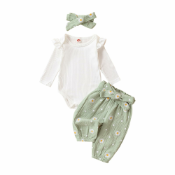 👶 Geagodelia Baby Mädchen Kleidung Babykleidung Outfit Set 👗 Angebot bei HelloDeals