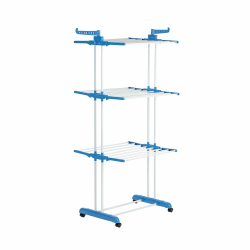 🌞 EASYmaxx Klappbarer Wäscheständer | Effizientes Trocknen mit 3 Ebenen 🌿👚 Angebot bei HelloDeals