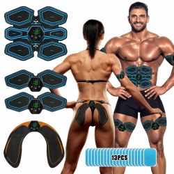 🏋️‍♂️ Lovcoyo EMS Trainingsgerät | Elektrischer Muskelstimulator | USB Wiederaufladbar Angebot bei HelloDeals