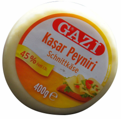Angebot: Gazi - Kashkaval Schnitt- Käse 45% i.Tr. - Kasar peyniri (400g) 🧀🔥 Angebot bei HelloDeals