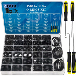 ZDBB 32 Größe 1540 Pcs O Ringe Sortiment Kit 🛠️ Angebot bei HelloDeals