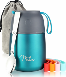 🌟 Milu® Thermobehälter für Essen 450ml - Top Isolierung & Funktionalität! 🍲 Angebot bei HelloDeals